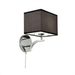 Фото 1 CL460412 Эвора Квадро Черный  Св-к Бра