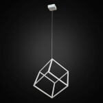 Фото 1 CL719300 Куб Белый Св-к Подвес, LED 40W*4000K