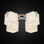 Фото 1 CL465141 Стенли Хром+Белый Св-к Люстра