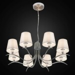 Фото 1 CL439181 Эмма Хром+Белый Св-к Люстра