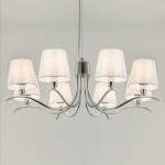 Фото 2 CL439181 Эмма Хром+Белый Св-к Люстра