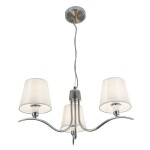 Фото CL439131 Эмма Хром+Белый Св-к Люстра