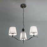 Фото 4 CL439131 Эмма Хром+Белый Св-к Люстра