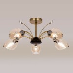 Фото 2 CL108155 Комета Бронза+Дымч. Св-к Люстра