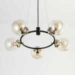 Фото 2 CL105155 Планета Черн+Дымч. Св-к Люстра