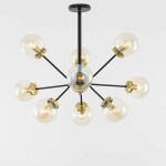 Фото 3 CL105295 Планета Черн+Дымч. Св-к Люстра