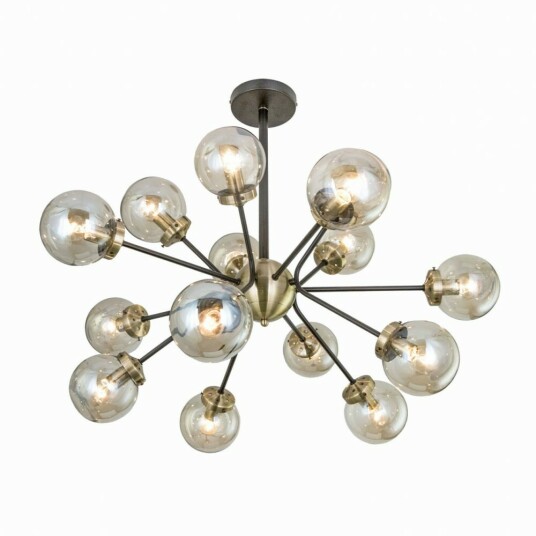 Фото CL105355 Планета Черн+Дымч. Св-к Люстра