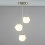 Фото 2 CL102034 Томми Хром Мат.+ Белый Св-к Подвес