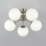 Фото 1 CL102154 Томми Хром Мат.+ Белый Св-к Люстра