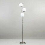 Фото 2 CL102934 Томми Хром Мат.+ Белый Св-к Торшер