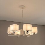 Фото 1 CL469265 Тильда Белый+Атлас Св-к Люстра