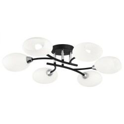 Фото CL148165 Флорида Черн.+Хром Св-к Люстра