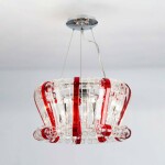 Фото 2 EL326P09.2 Volution Rosso Люстра