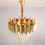 Фото 3 Люстра Jadorel L5+3 gold/black