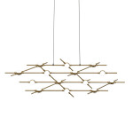 Фото Люстра Molecular 14 black/gold