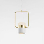 Фото 1 Подвесной светильник 9926P/1 white/gold