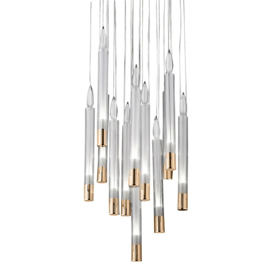 Фото Подвесной светильник P68094-13 brass