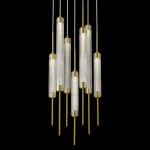 Фото 2 Подвесной светильник P98041-7 brass