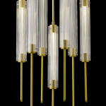 Фото 3 Подвесной светильник P98041-7 brass