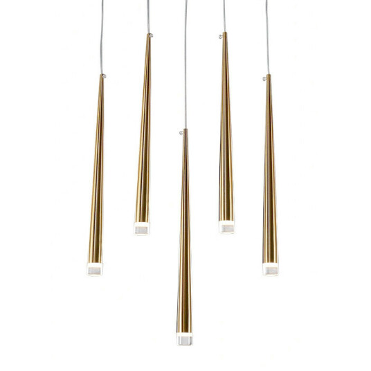 Фото Подвесной светильник Aquitaine 5 gold