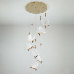 Фото 1 Подвесной светильник OM8201008-7 rose gold