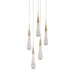 Фото Подвесной светильник Pour 5A br.brass