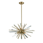 Фото 1 Люстра P68112-6AB antique brass