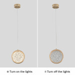 Фото 4 Подвесной светильник OMG0728S gold