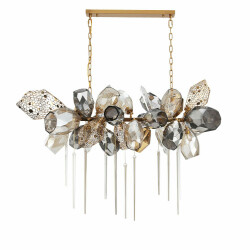 Фото Люстра 8898P/BM gold/smoky