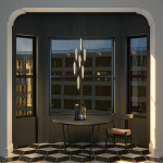 Фото 4 Подвесной светильник Maytoni MOD308PL-L9CG3K