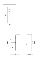 Фото Настенный светильник (бра) Freya FR5368WL-02BS