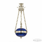 Фото Подвесной светильник бронзовый 71000P/30 GW Clear-Blue/H-1K Y8 FA4M