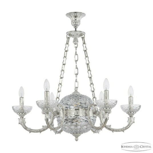 Фото Подвесной светильник бронзовый 71009P/6/210 NW P Clear/M-1F