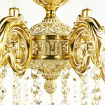 Фото 1 Люстра бронзовая с хрусталём 71101/10/210 A GW