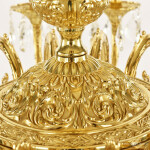 Фото 2 Люстра бронзовая с хрусталём 71101/16/360 B G