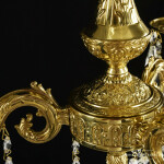 Фото 2 Люстра бронзовая с хрусталём 71101/3/125 A G