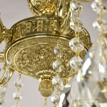 Фото 1 Люстра бронзовая с хрусталём 71101/5/175 B G