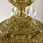 Фото 3 Люстра бронзовая с хрусталём 71101/5/175 B G