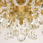 Фото 3 Люстра бронзовая с хрусталём 71101/6/125 A G