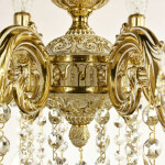 Фото 1 Люстра бронзовая с хрусталём 71101/8/175 B GW