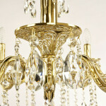 Фото 2 Люстра бронзовая с хрусталём 71101/8/175 B GW