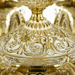 Фото 4 Люстра бронзовая с хрусталём 71102/10/210 B GW