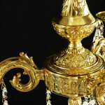 Фото 1 Люстра бронзовая с хрусталём 71102/3/125 A G