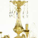 Фото 2 Люстра бронзовая с хрусталём 71102/5/175 B G