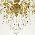 Фото 4 Люстра бронзовая с хрусталём 71102/6/125 B G