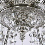 Фото 1 Люстра бронзовая с хрусталём 71102/8/210 A NW