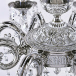 Фото 3 Люстра бронзовая с хрусталём 71102/8/210 A NW