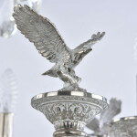 Фото 2 Люстра бронзовая с хрусталём 71119/12+4/285 B NW FE1S