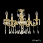 Фото Люстра бронзовая с хрусталём 71201/5/175 A G