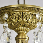 Фото 2 Люстра бронзовая с хрусталём 71201/6/210 A FP